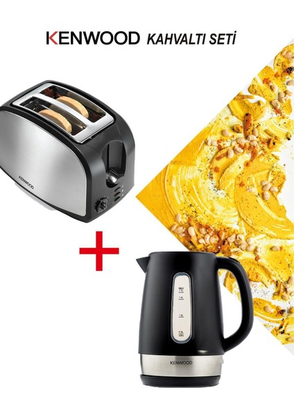 MPM01.000BK Ekmek Kızartma Makinesi Su Isıtıcı Set