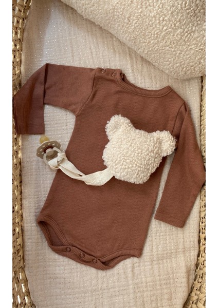 Teddy Bear Emzik Askısı Krem