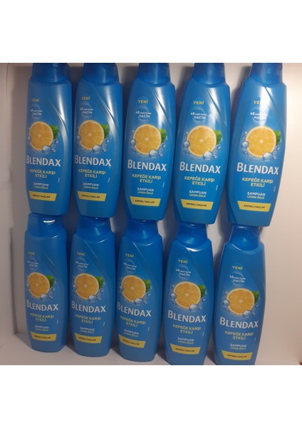 Kepeğe Karşı Etkili Limon Özlü Şampuan 470 Ml X 10 Adet