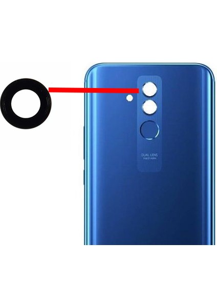 Mate 20 Lite Uyumlu Kamera Lensi Camı SNE-AL00 Sne-Lx1 Sne-Lx2 Sne-Lx3 Ine-Lx2