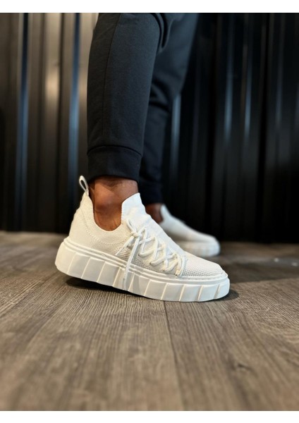 Knack Yüksek Taban Günlük Ayakkabı 1025 Beyaz indirimleri