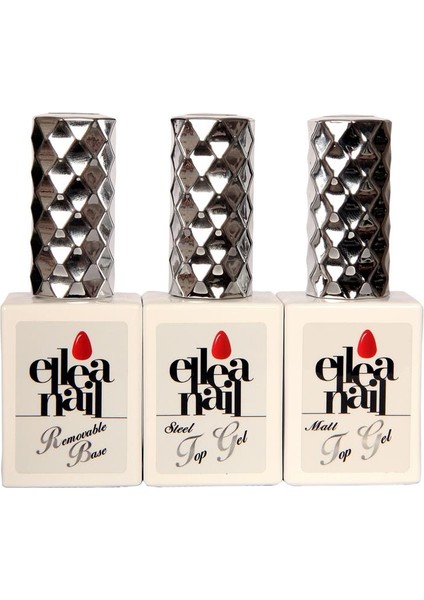 Removable Base Gel Steel Top Gel ve Matt Top Gel Seti