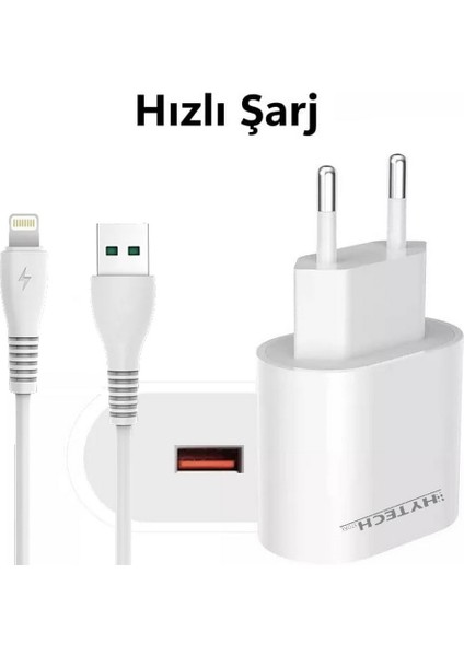 Hytech HY-XC34L Hızlı Şarj Cihazı 3,4A Lightning Iphone Şarj Aleti