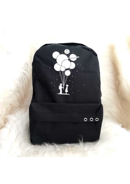 Balon Baskılı Okul Çantası