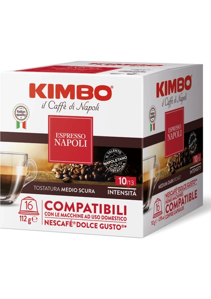 Napoli Dolce Gusto Uyumlu Kapsül Kahve (16’lı Kutuda)