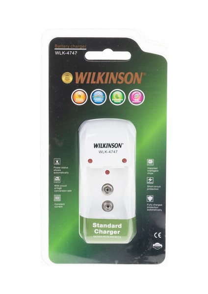 Wilkinson Pil Şarj Aleti Kartelalı WLK-4747 0313