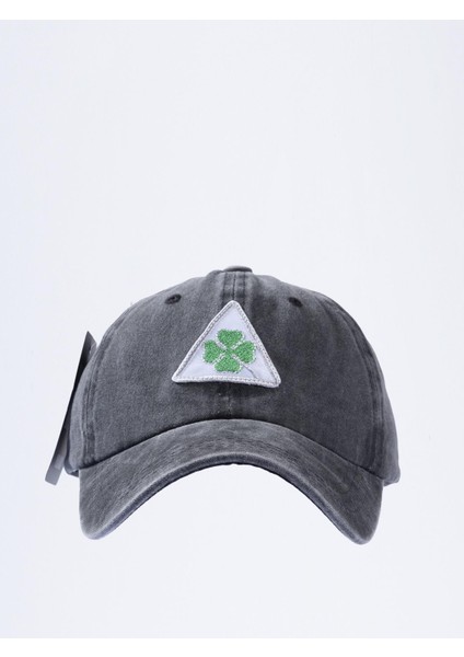 Dört Yapraklı Yonca Nakışlı Pamuklu Erkek Kadın Şapka modelleri