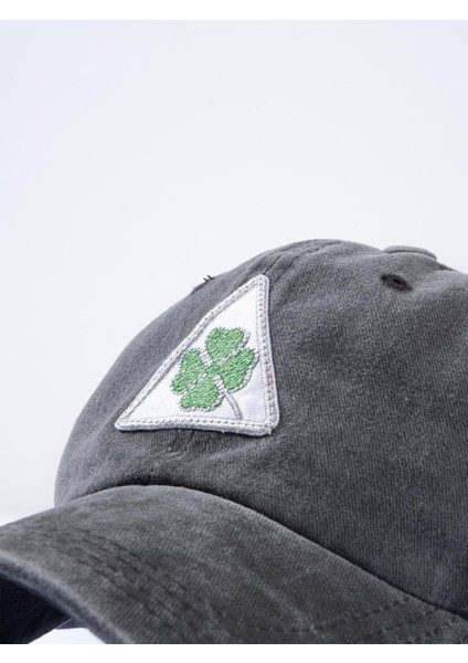 Dört Yapraklı Yonca Nakışlı Pamuklu Erkek Kadın Şapka fırsatları