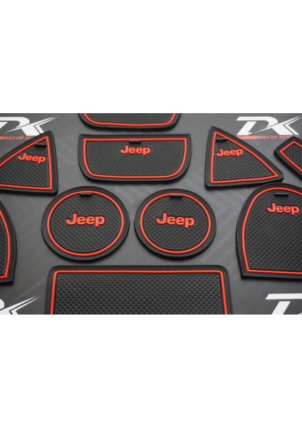 Jeep Grand Cherokee Wk2 2011 2019 Araç Içi Silikon Kaymaz Ped Kaplama Seti