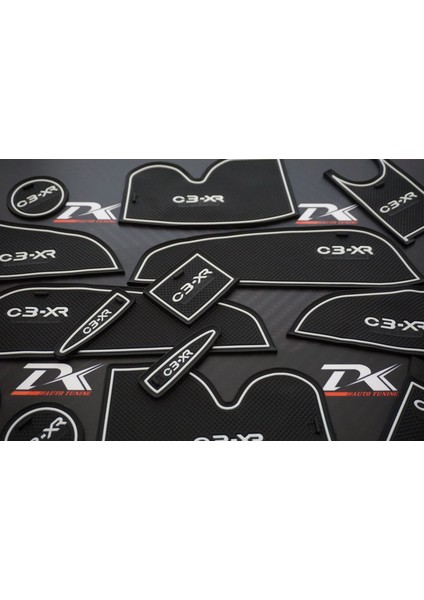 Citroen C3-Xr 2015-2018 Araç Içi Silikon Kaymaz Ped Kaplama Seti fiyatları