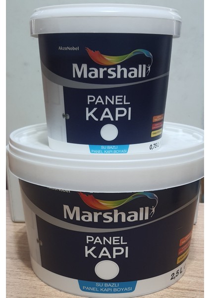 Su Bazlı Panel Kapı Boyası 0,75 Lt Veya 2,5 Lt