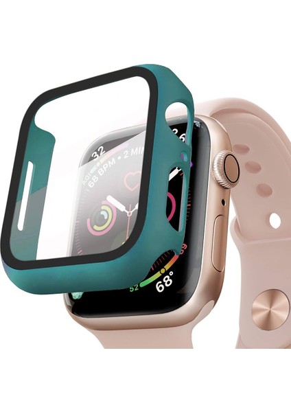 Apple Watch 44MM Uyumlu Tam Kaplama Silikon Kılıf