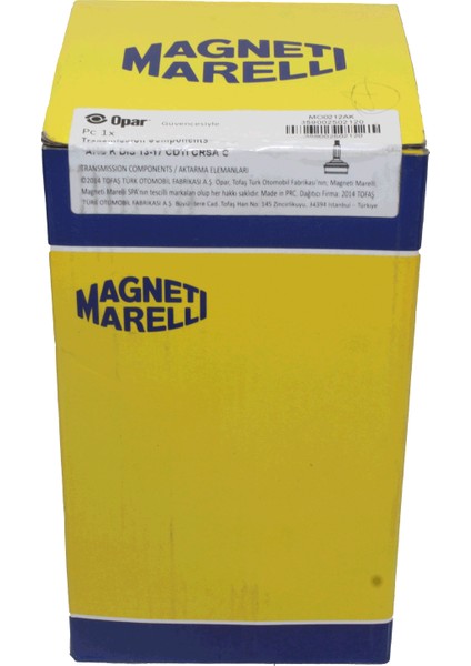 Corsa C 1.3-1.7 Dizel Motor Dış Aks Kafası Magnetti Marelli Marka MAR-359002502120