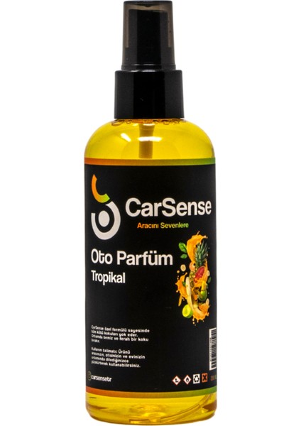 Oto Parfüm Tropikal - Sprey Araç Kokusu 200 ml