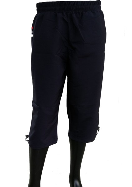 Enrıco Ferry Erkek Lacivert Yanları Şeritli Çabuk Kuruma Özellikli Cepli Büyük Beden Kapri EDY2427L fiyatları