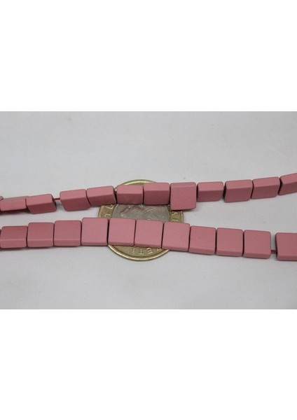 Hematit Taşı Çift Delikli Yarım Dizi (17540) (18CM Uzunluğundadır) modelleri