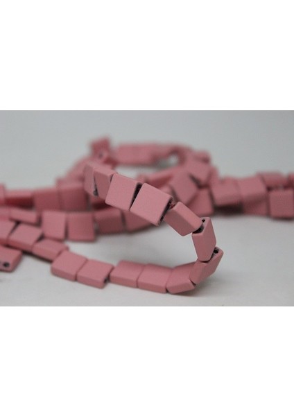 Hematit Taşı Çift Delikli Yarım Dizi (17540) (18CM Uzunluğundadır) fırsatları