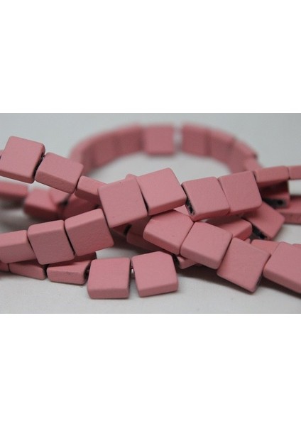 Hematit Taşı Çift Delikli Yarım Dizi (17540) (18CM Uzunluğundadır) indirimleri