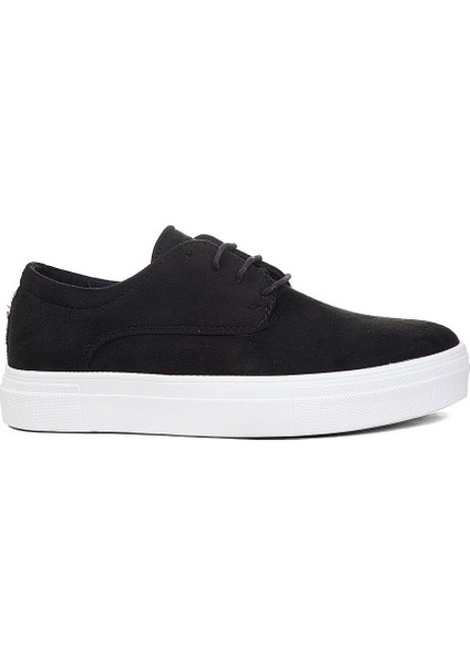 Siyaha Beyaz Süet Erkek Sneaker Ayakkabı