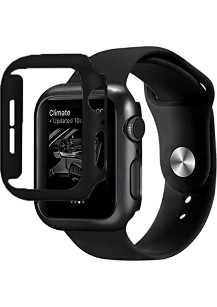 Apple Watch 45MM Uyumlu Tam Kaplama Silikon Kılıf