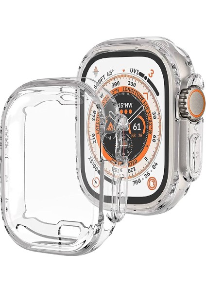 Apple Watch Ultra 49MM Uyumlu Tam Kaplama Silikon Kılıf