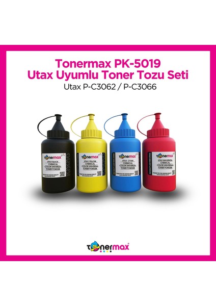 Utax PK-5019 Toner Tozu- Set / Utax P-C4072