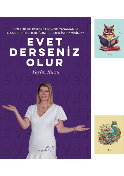 Evet Derseniz Olur - Yeşim Kuzu + Not Defterli Seti