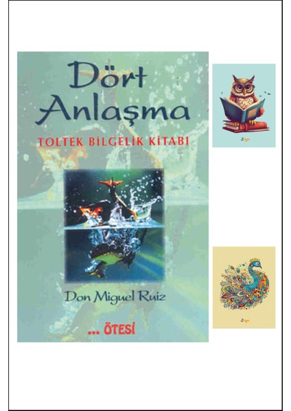 Dört Anlaşma - Don Miguel Ruiz - Not Defterli Seti