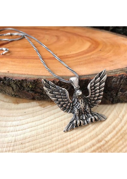 Gümüş Kartal Erkek Kolye fiyatları