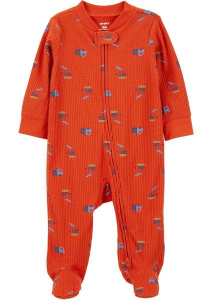 Erkek Bebek Uyku Tulumu Kırmızı