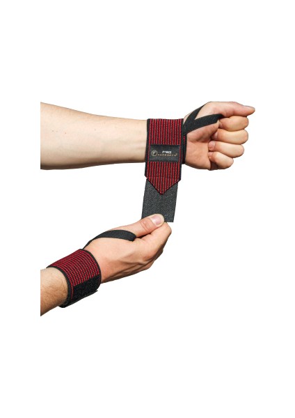 Fitness Crossfit Body Ağırlık Destek Bilekliği Siyah (ŞK-124)