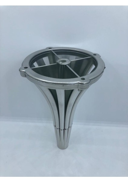 Plastik. 19 cm Krom Kaplama, Dekoratif Koltuk,mobilya,ünite Ayağı (4 Adet fırsatları