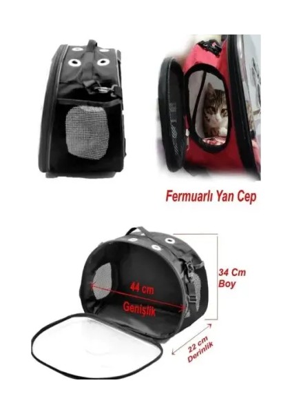 Evcil Hayvan Taşıma Çantası Kırmızı fırsatları