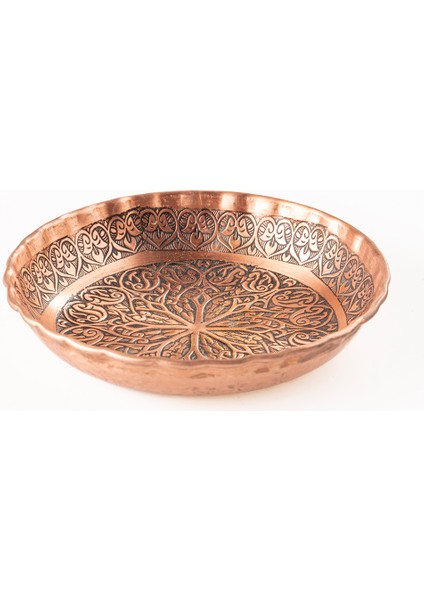 Dmt Copper Home Bakır Çerezlik Seti Kuruyemiş 3'lü Set 14 x 2,5 cm