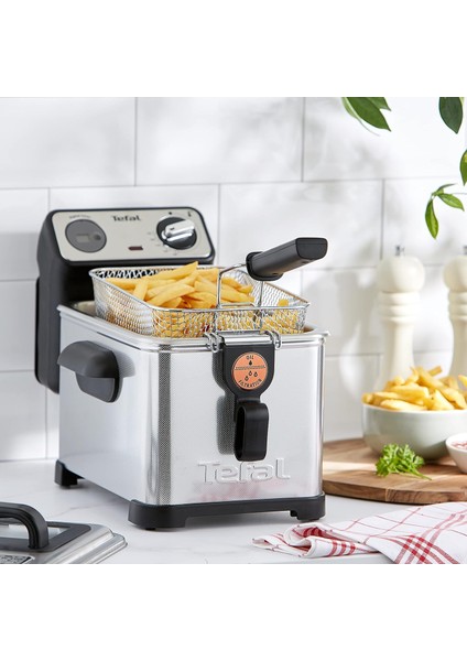 Filtra Pro FR5111 Tekli Bağımsız Fritöz 2400W Siyah, Paslanmaz Çelik Fritöz fırsatları