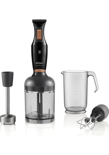 AR1108-S Smarty Neo Siyah 900 W Blender Seti