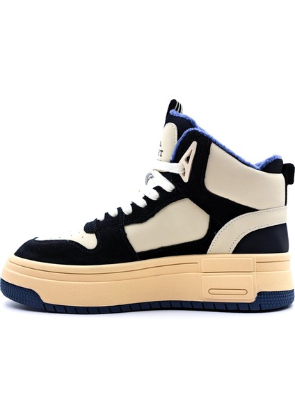 Bilekli Siyah Bej Kadın Sneaker Spor Ayakkabı G23K358 fiyatları