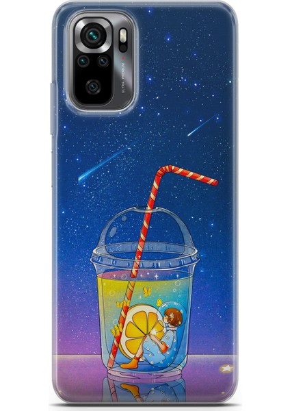 Xiaomi Poco M5S Uyumlu Kılıf Hd Baskılı Kılıf - Cool Lime
