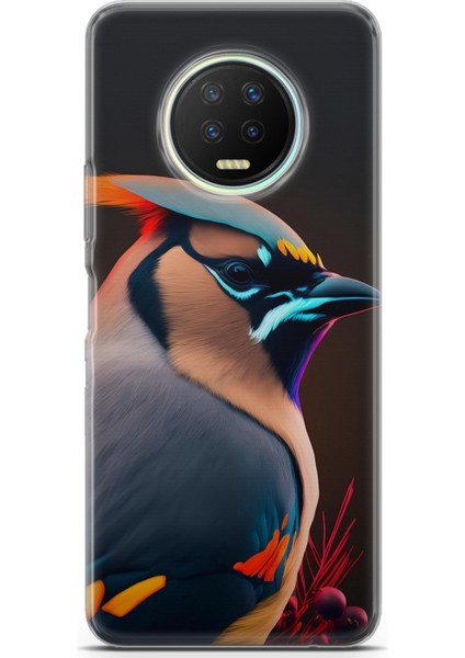 Infinix Note 7 Uyumlu Kılıf Hd Baskılı Kılıf - Kuş Cenneti