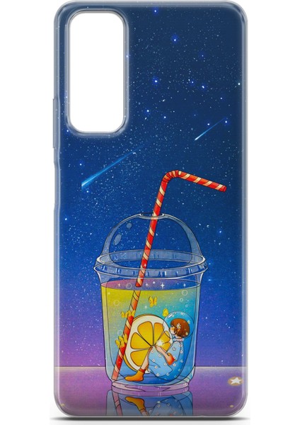 Huawei P Smart 2021 Uyumlu Kılıf Hd Baskılı Kılıf - Cool Lime fiyatları