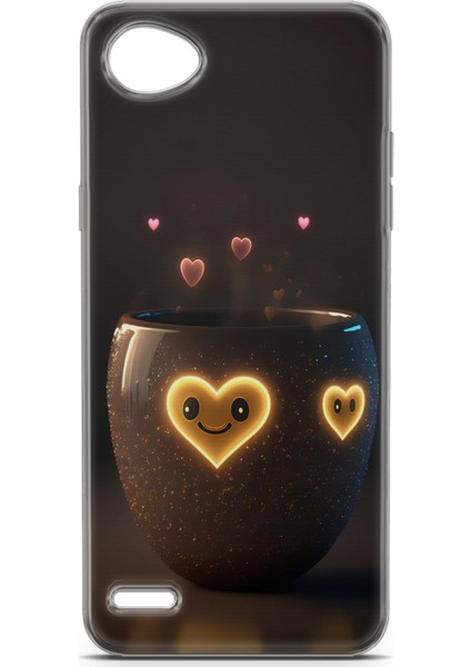 Lg Q6 Uyumlu Kılıf Hd Baskılı Kılıf - Aşk Yuvası fiyatları