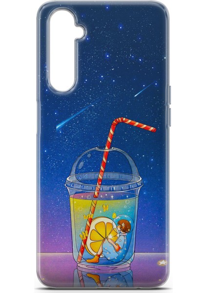 Realme 6 Uyumlu Kılıf Hd Baskılı Kılıf - Cool Lime fiyatları