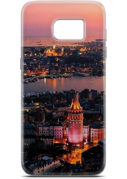 Samsung Galaxy S7 Edge Uyumlu Kılıf Hd Baskılı Kılıf - Galata fiyatları