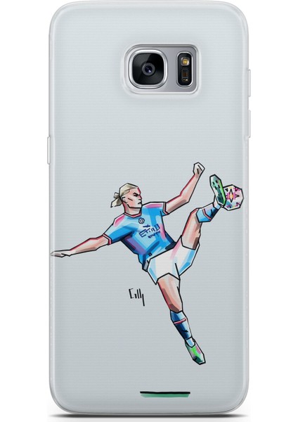 Samsung Galaxy S7 Edge Uyumlu Kılıf Hd Baskılı Kılıf - Haaland