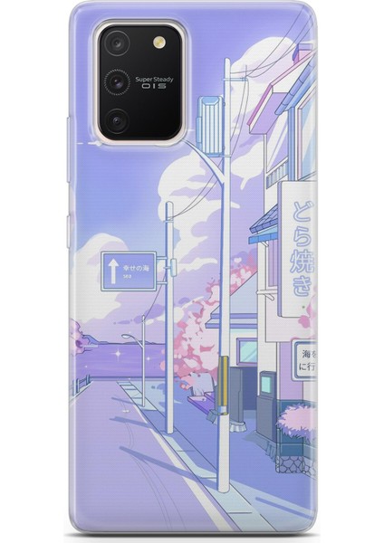 Samsung Galaxy A91 / S10 Lite Uyumlu Kılıf Hd Baskılı Kılıf - Mavi Kore