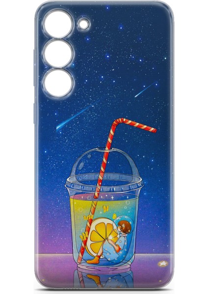 Samsung Galaxy S23 Plus Uyumlu Kılıf Hd Baskılı Kılıf - Cool Lime