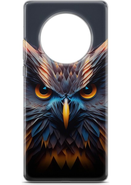 Huawei Mate 40 Pro Uyumlu Kılıf Hd Baskılı Kılıf - Baykuş Bakış fiyatları