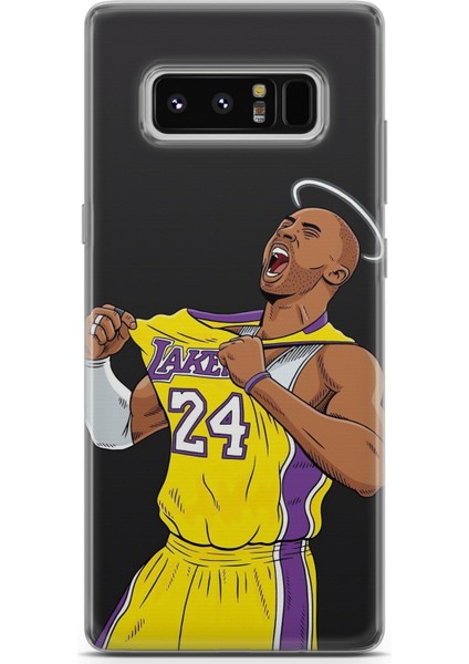 Samsung Galaxy Note 8 Uyumlu Kılıf Hd Baskılı Kılıf - Kobe Bryant