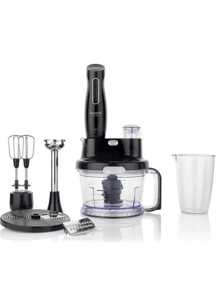 Siyah Meister Multi Blender Set 17 Parça