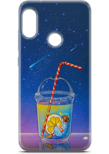 Xiaomi Mi A2 Lite Uyumlu Kılıf Hd Baskılı Kılıf - Cool Lime fiyatları